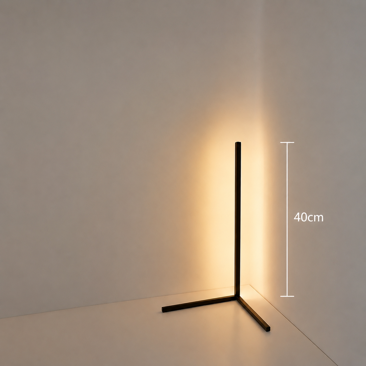 RGB LED Floor Lamp with Music Sync, Color Changing Standing Corner Lamp for Bedroom, Living Room & Gaming Room