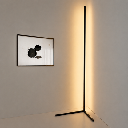 RGB LED Floor Lamp with Music Sync, Color Changing Standing Corner Lamp for Bedroom, Living Room & Gaming Room