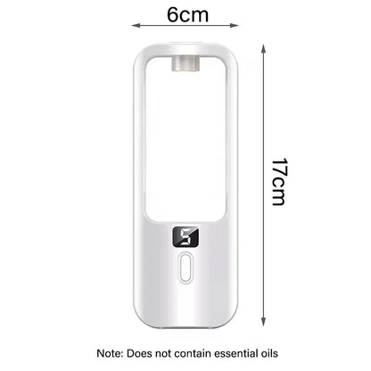 50ml Wall-Mounted Fragrance Diffuser with Timer, Rechargeable Scent Dispenser for Home