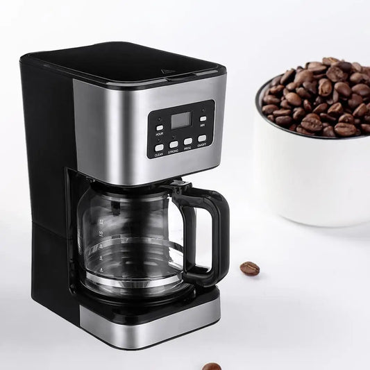 Drip Coffee Maker - Compact 8.46x7.87x12.6 Inch Pump Machine