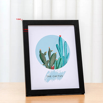 Wooden Picture Frame for Wall or Tabletop Display