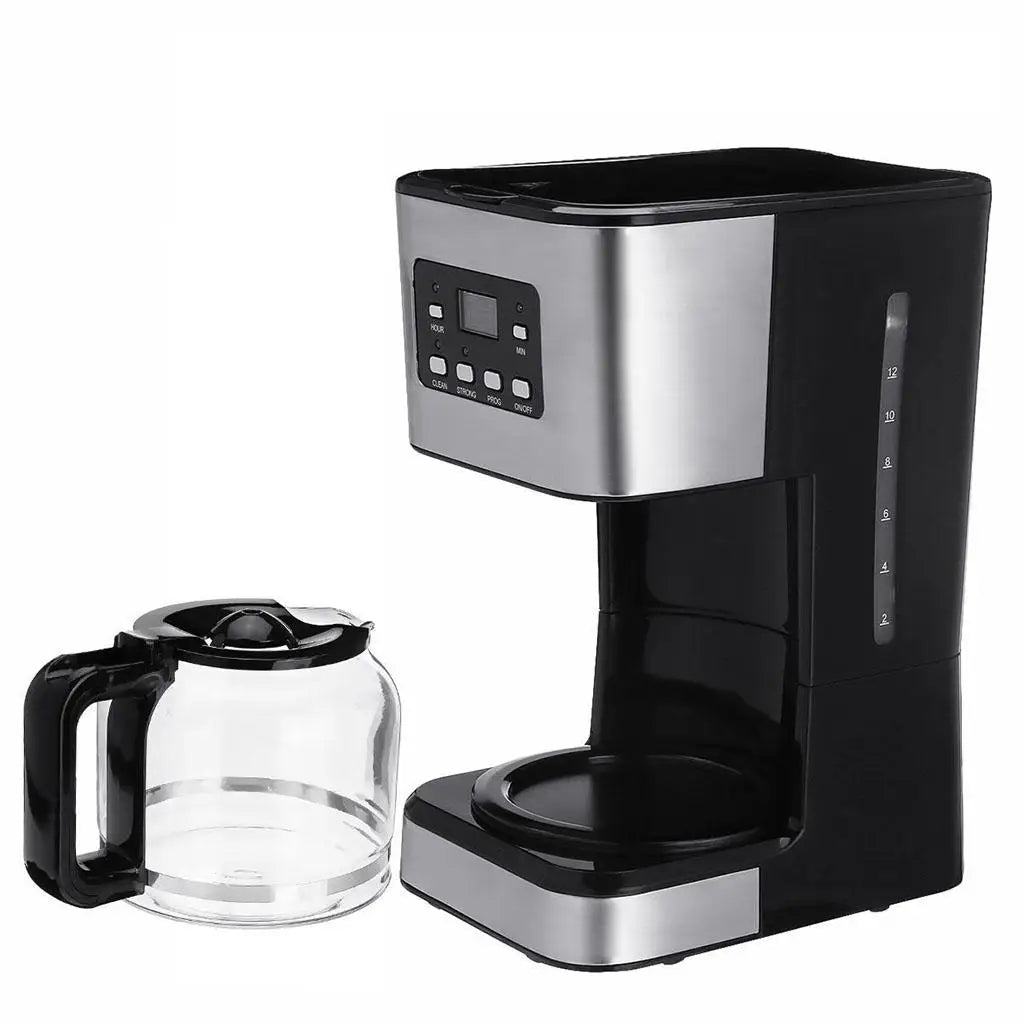 Drip Coffee Maker - Compact 8.46x7.87x12.6 Inch Pump Machine