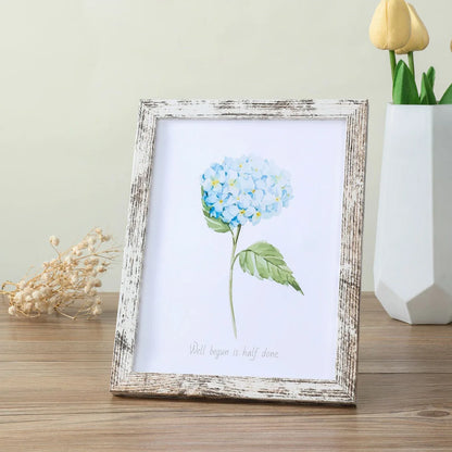 Wooden Picture Frame for Wall or Tabletop Display