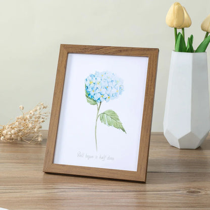 Wooden Picture Frame for Wall or Tabletop Display