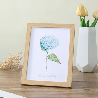 Wooden Picture Frame for Wall or Tabletop Display