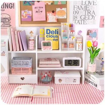 2-Tier Desktop Organizer Shelf
