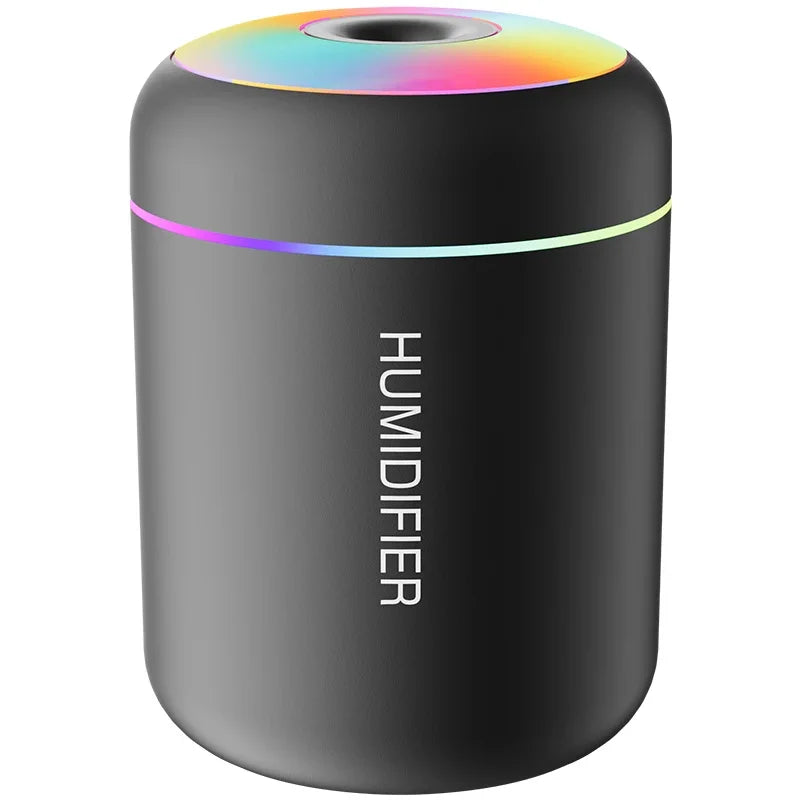 180ml Mini USB Air Humidifier & Aroma Diffuser with LED Light