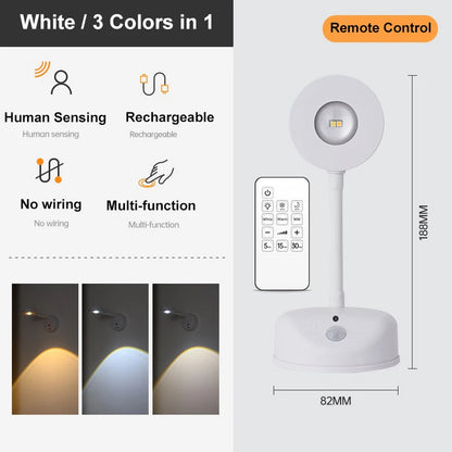 Rechargeable Motion Sensor LED Spotlight – Wireless Picture & Accent Light