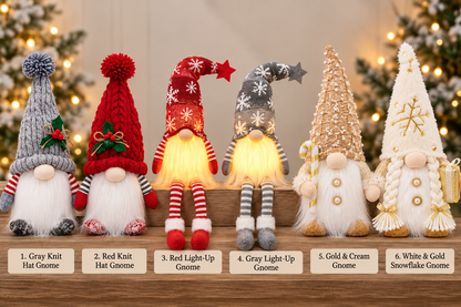 Christmas Gnome Plush Decorations – Festive Holiday Home Décor