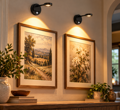 Rechargeable Motion Sensor LED Spotlight – Wireless Picture & Accent Light