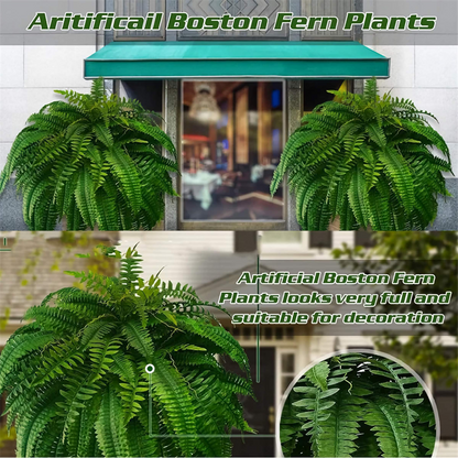UV Resistant Artificial Boston Fern