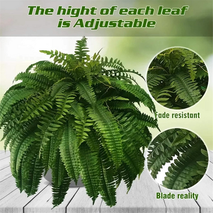 UV Resistant Artificial Boston Fern