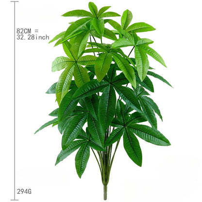 Artificial Money Tree with Decorative Planter – Realistic Green Indoor & Outdoor Faux Tree for Home, Patio, Porch & Event Decor